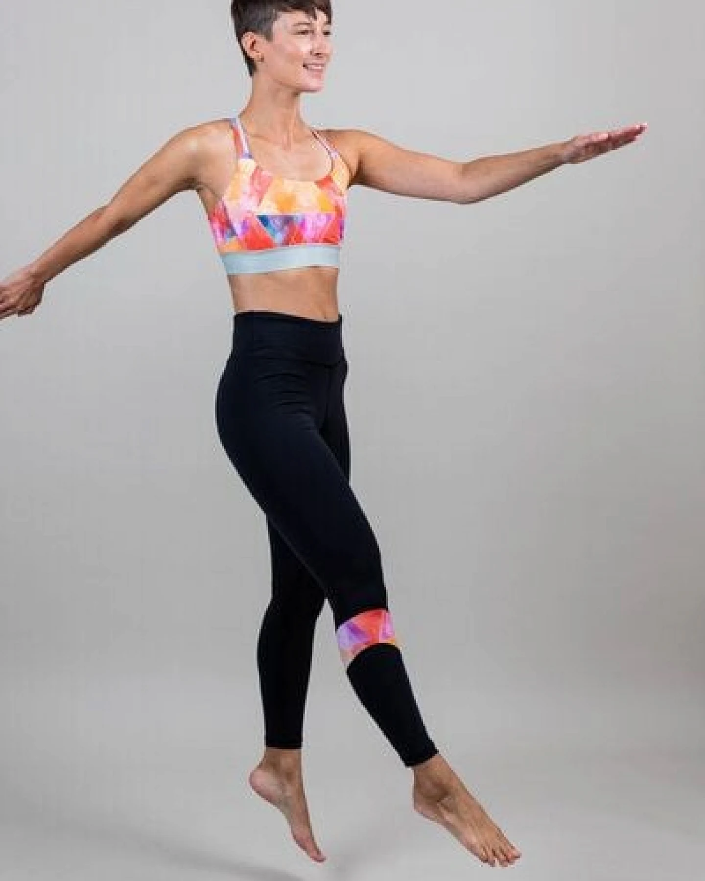 Ambiletics Yoga Leggings – Power Leggings Galaxy – Ansicht 2