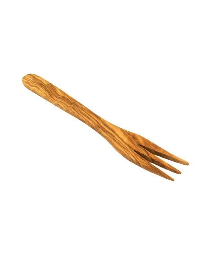 Olivenholz erleben Gabel (30 cm) aus Olivenholz