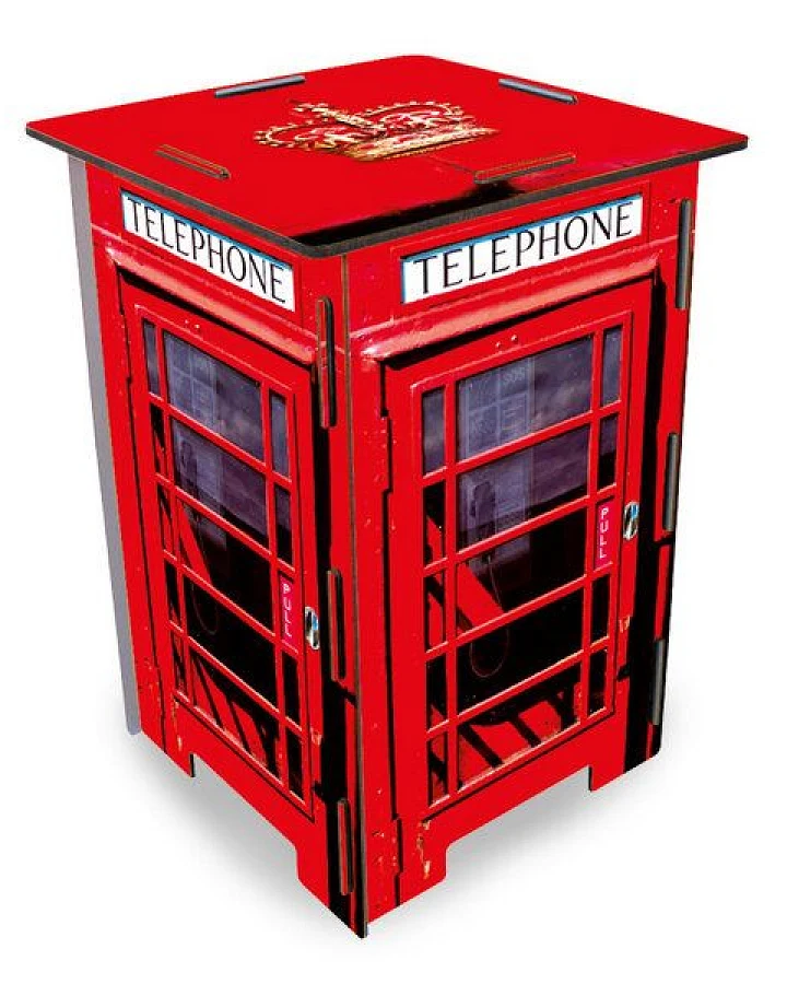 WERKHAUS Photohocker - Telefonzelle London