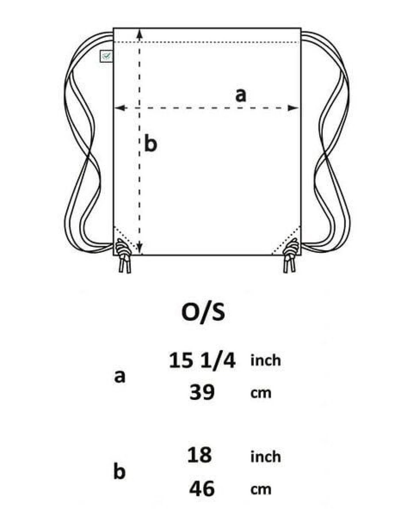DENK.MAL Clothing Gym Bag – Ansicht 4