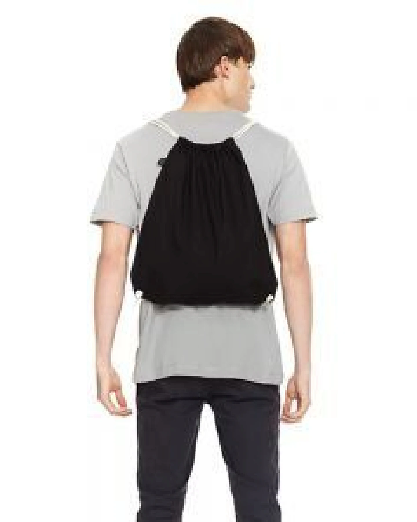 DENK.MAL Clothing Gym Bag – schwarz – Ansicht 4
