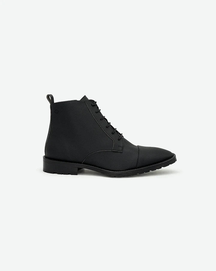COG Herren vegan Stiefel Herren Lincoln Schwarz