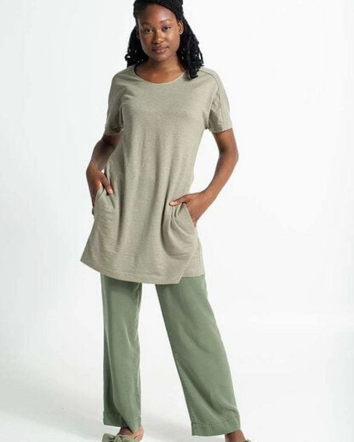 Alma & Lovis Marlenehose aus 100% Tencel – Ansicht 4