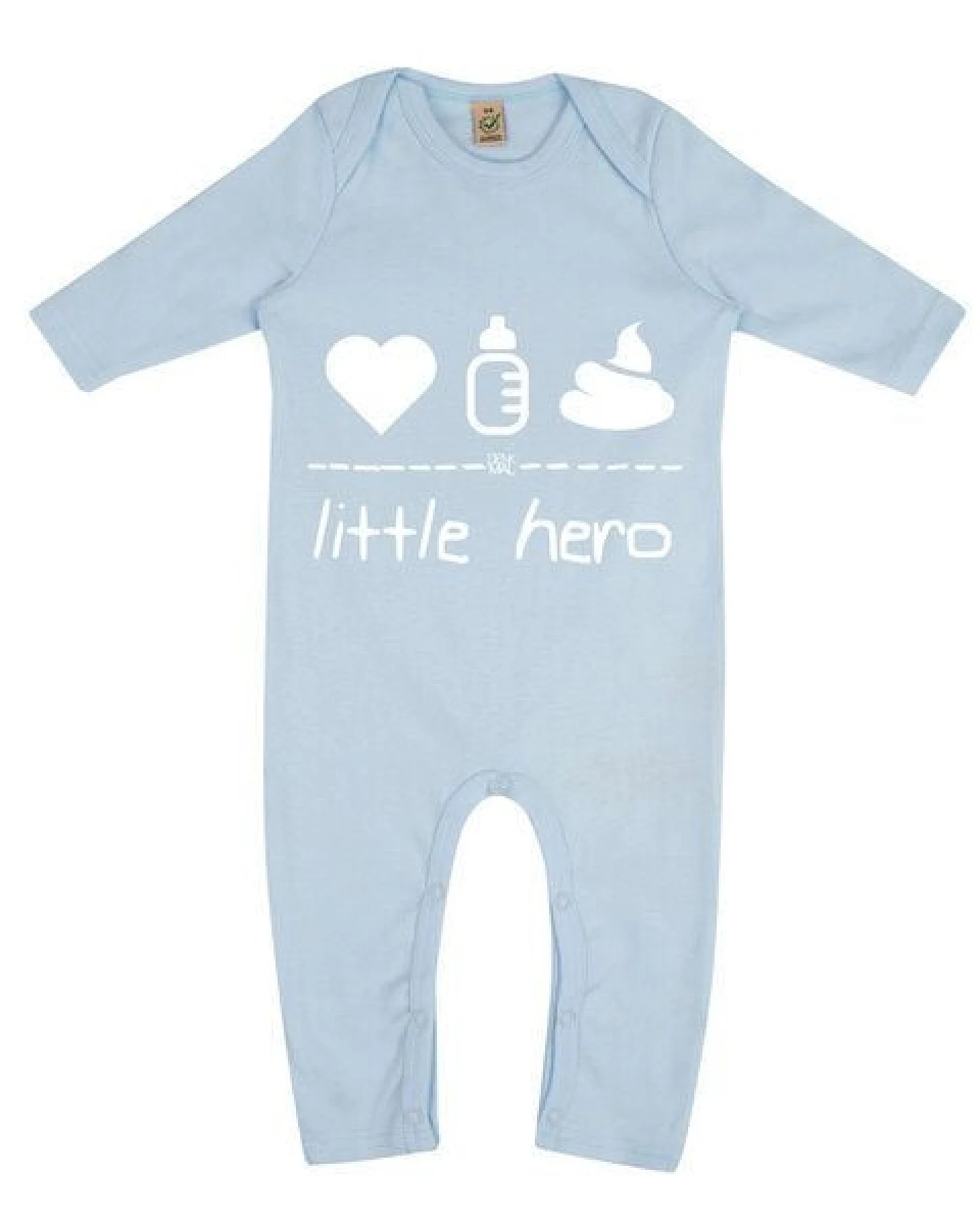 DENK.MAL Clothing little hero – Strampler – Ansicht 2