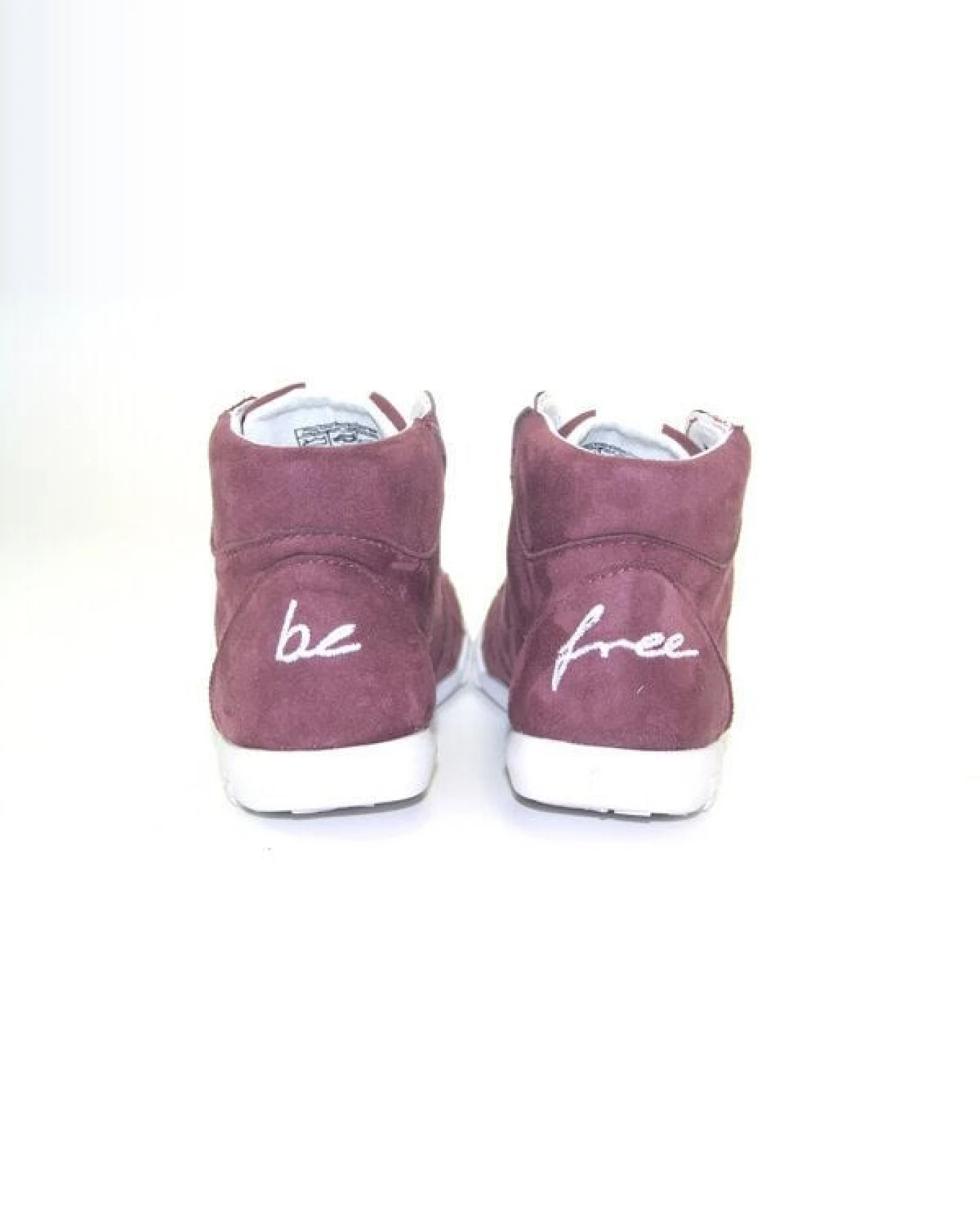 be free shoes be free – Sneaker High-Cut rosa – Ansicht 4