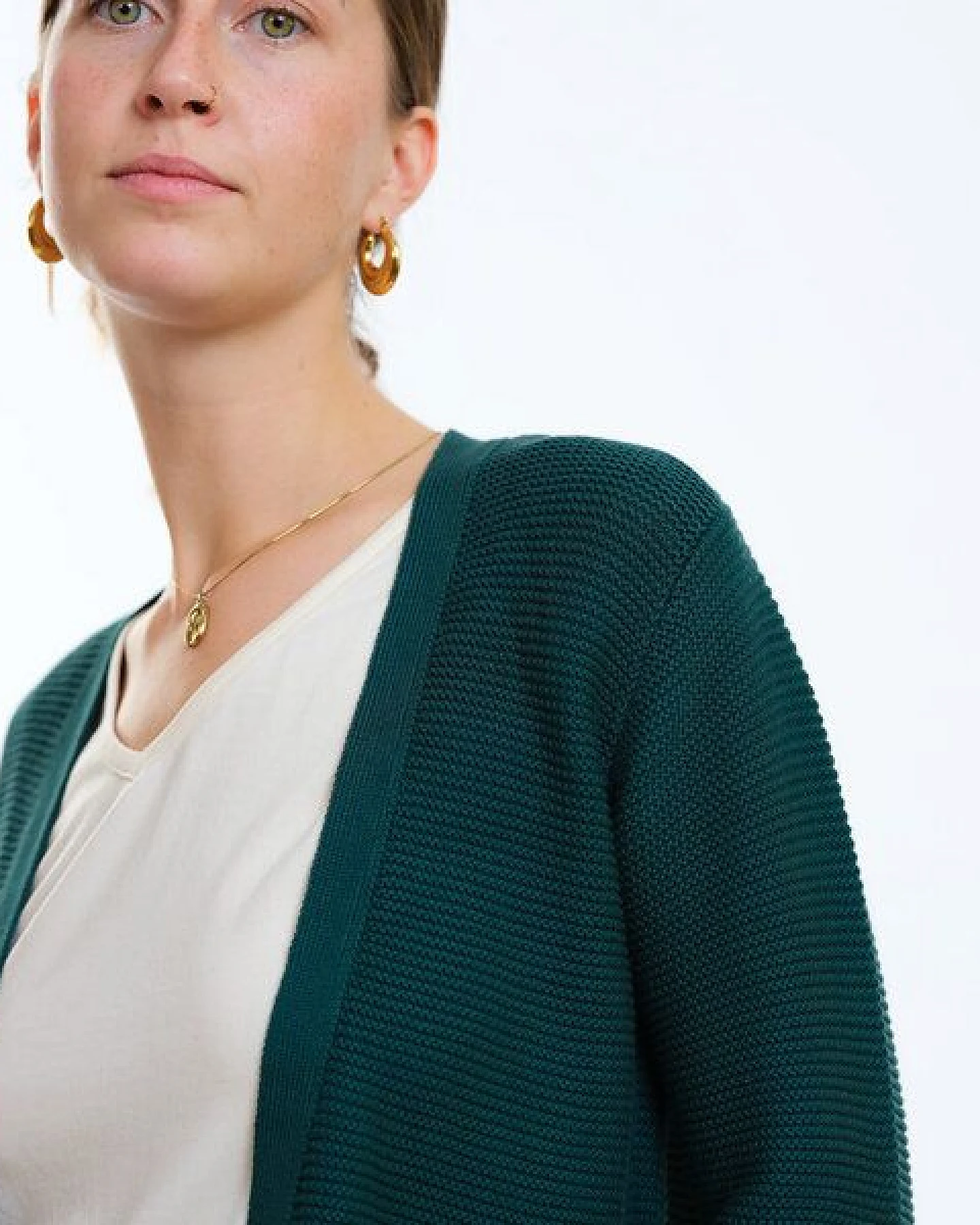 GARY MASH Long-Cardigan Alamo aus Biobaumwolle – Ansicht 3