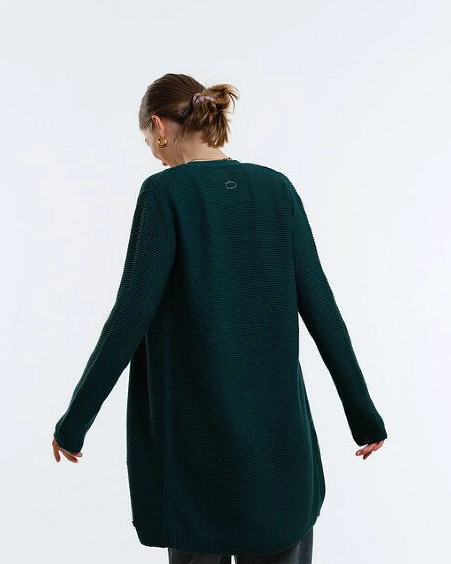 GARY MASH Long-Cardigan Alamo aus Biobaumwolle – Ansicht 3