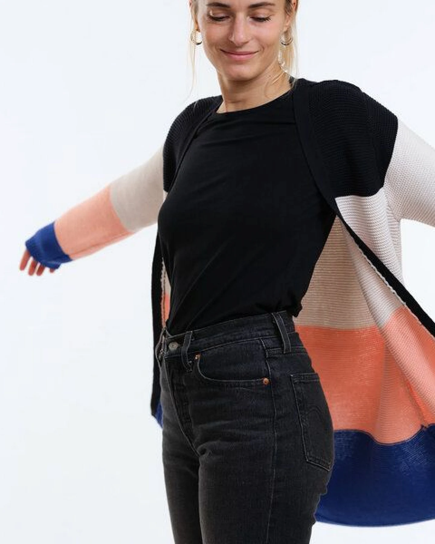 GARY MASH Long-Cardigan Alamo aus Biobaumwolle – Ansicht 2