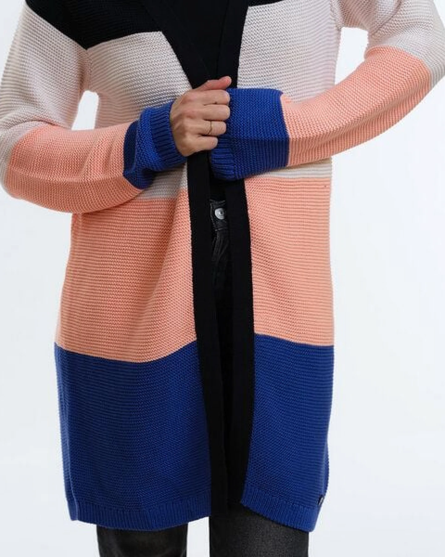 GARY MASH Long-Cardigan Alamo aus Biobaumwolle – Ansicht 3
