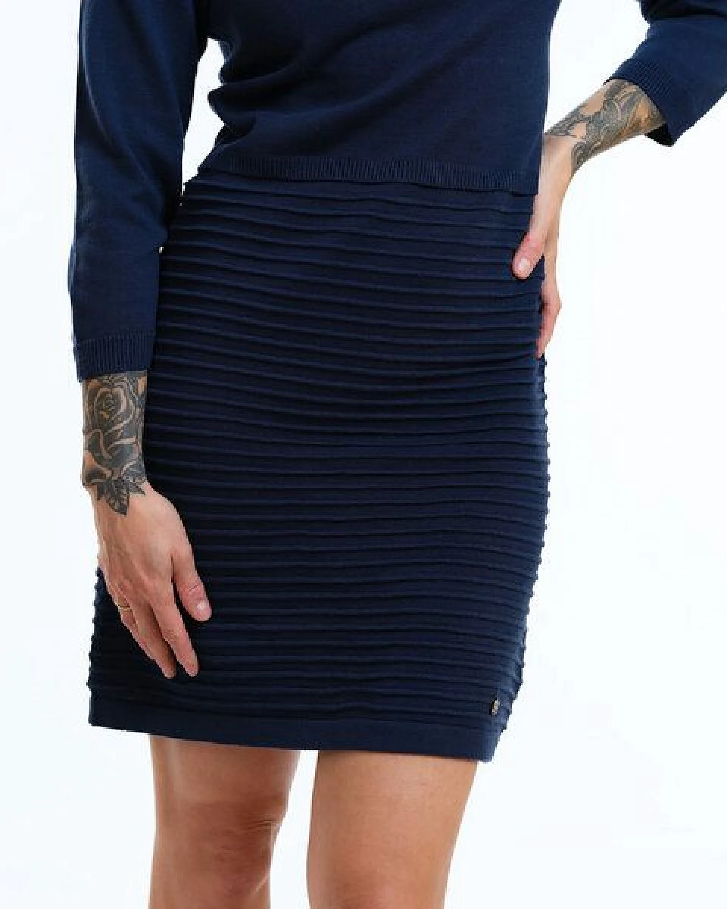 GARY MASH Strickkleid Monroe aus Biobaumwolle – Ansicht 2