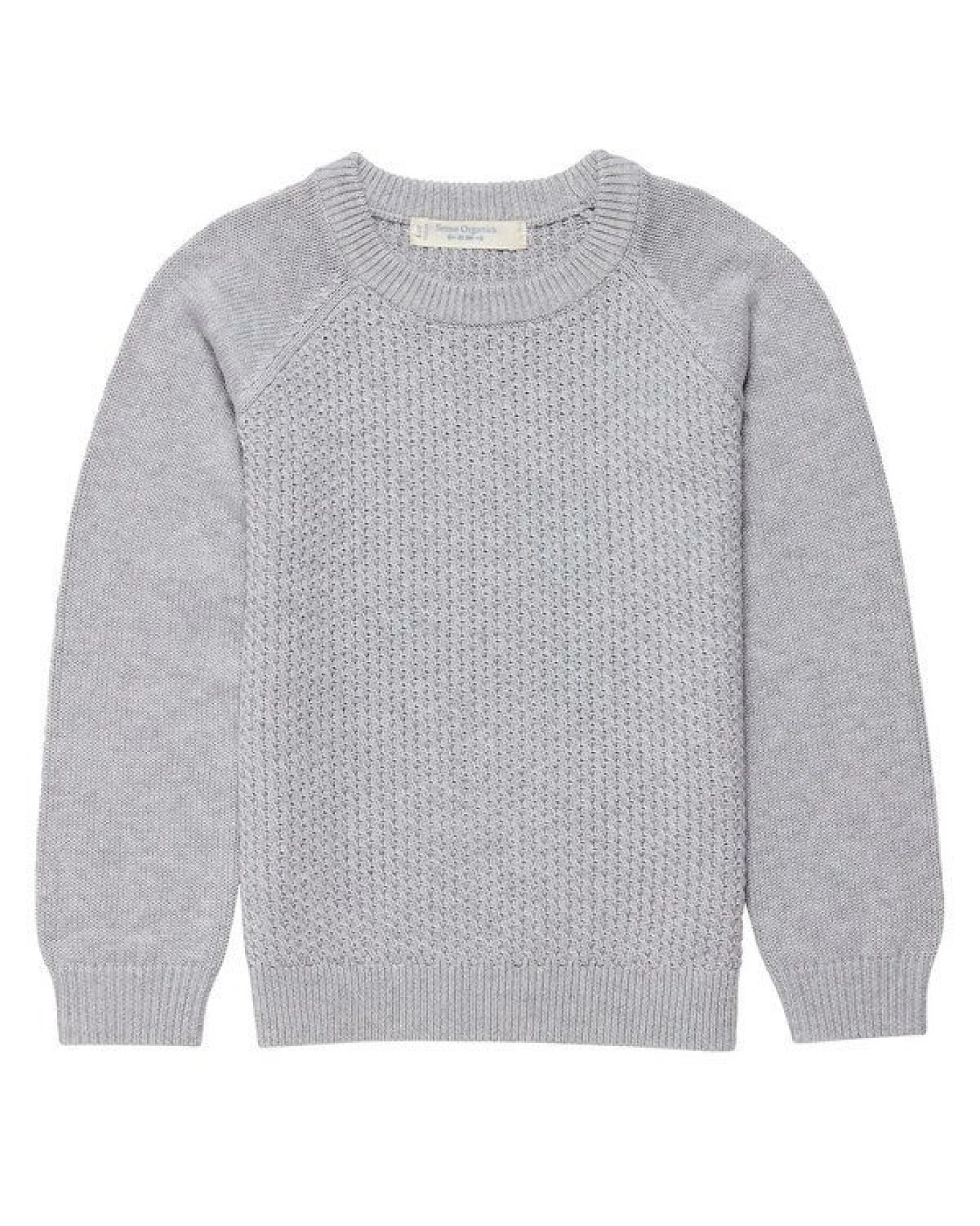 Sense Organics & friends in cooperation with GARY MASH Strickpulli Piet Grau – Ansicht 2