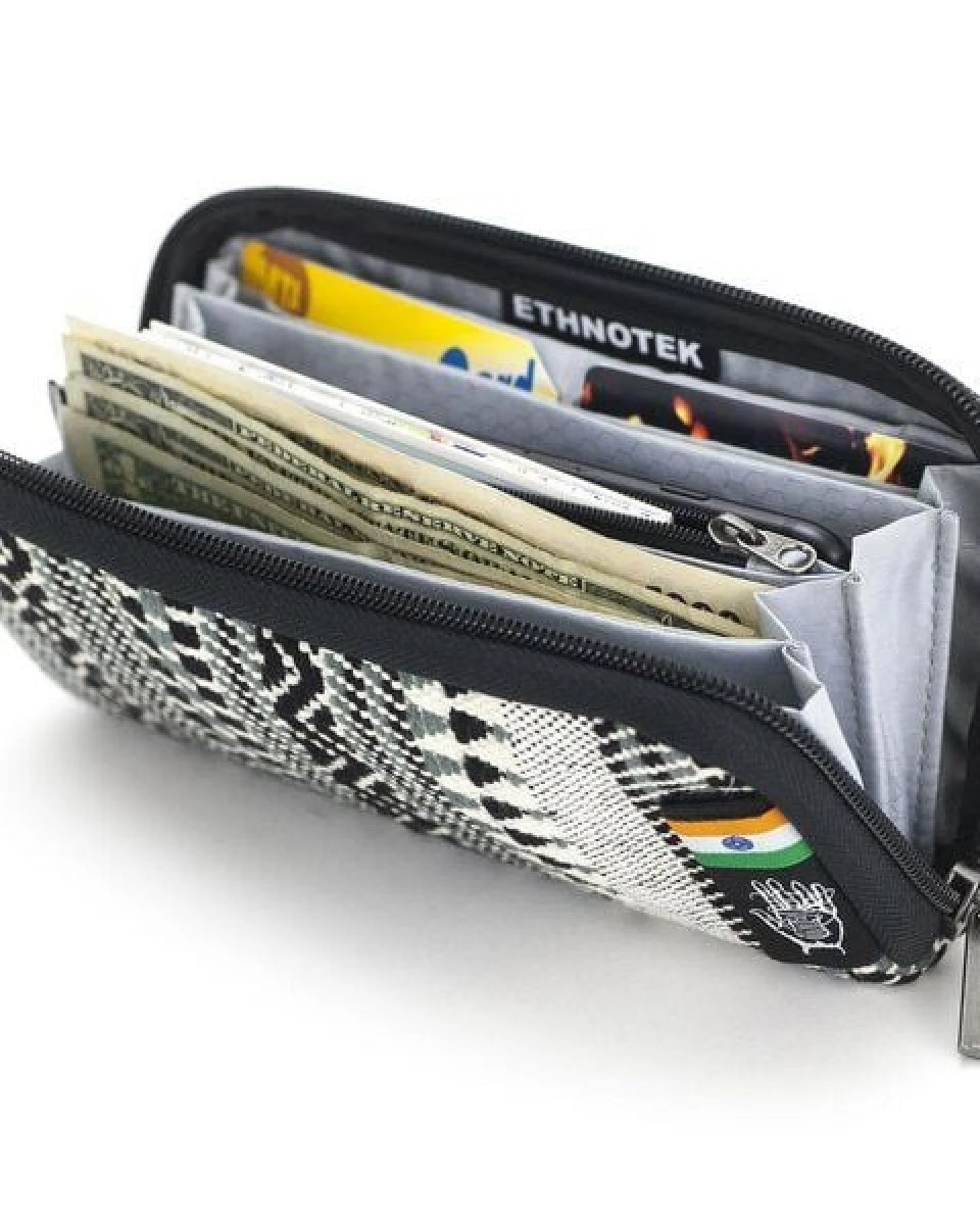 Ethnotek Chiburi Accordion Wallet RFID Block – Ansicht 3