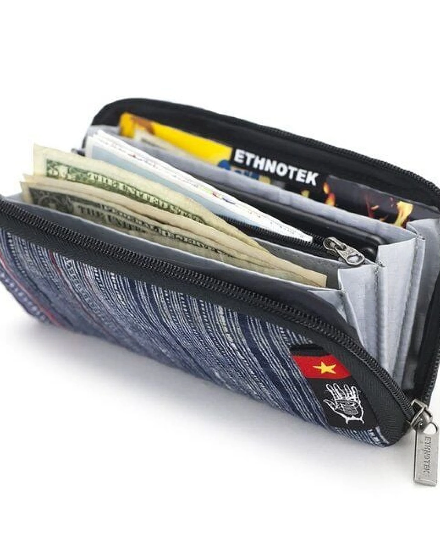 Ethnotek Chiburi Accordion Wallet RFID Block – Ansicht 3