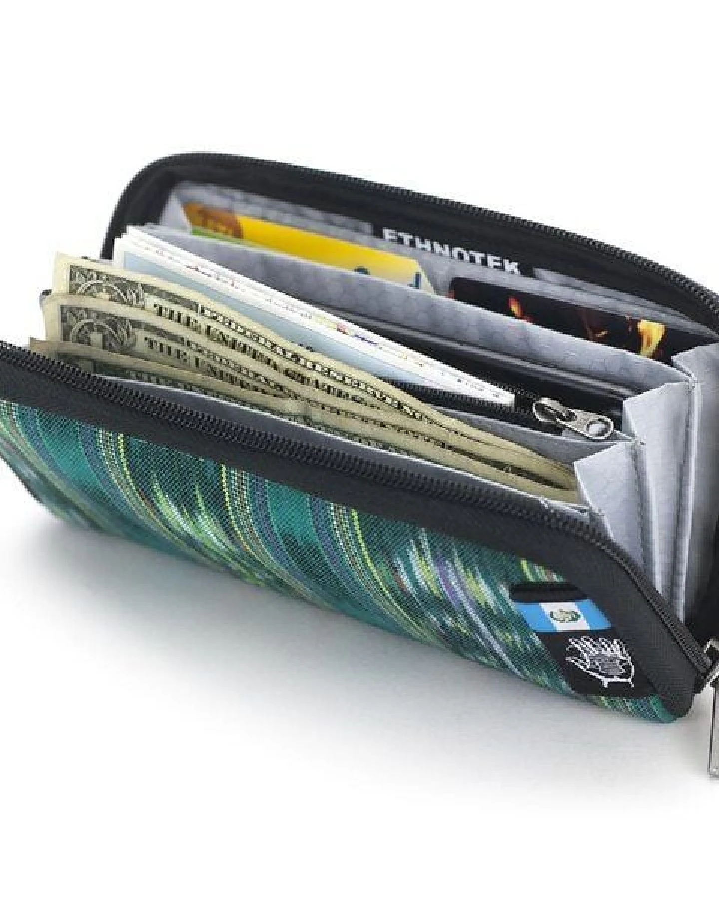 Ethnotek Chiburi Accordion Wallet RFID Block – Ansicht 3