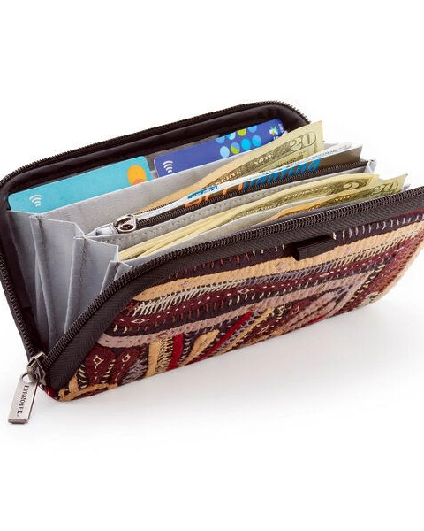 Ethnotek Chiburi Accordion Wallet RFID Block – Ansicht 4