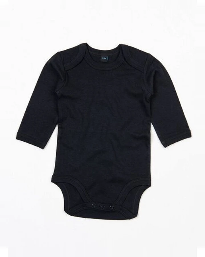 Babybugz Baby Kimono Wickelbody Strampler Langarm