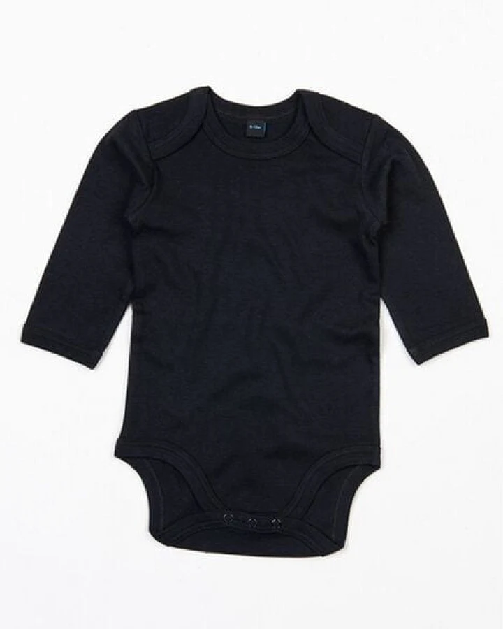 Babybugz Baby Kimono Wickelbody Strampler Langarm