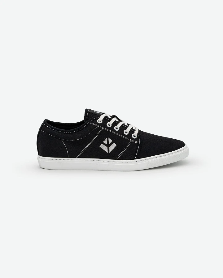COG Herren vegan Sneaker Gaia Schwarz Und Weiß