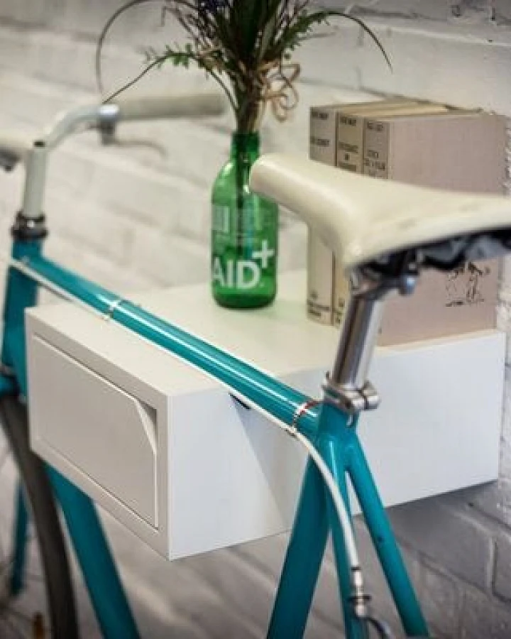 Bicycledudes Fahrrad Wandhalterung "CLEMENS" aus nachhaltigem Holz