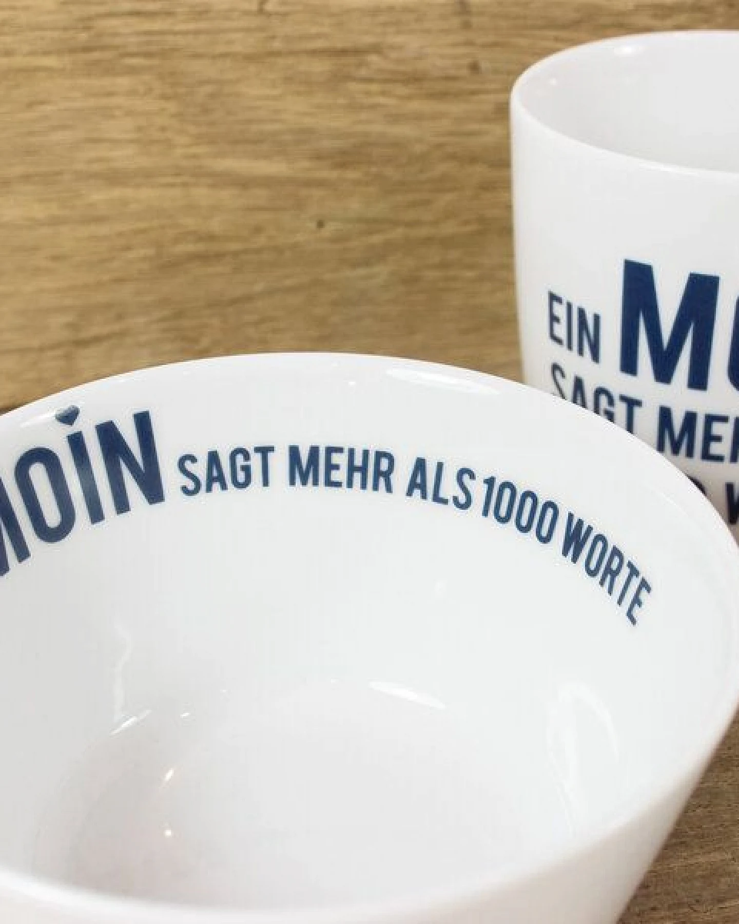 Bow & Hummingbird Porzellanschale Moin – Ansicht 2