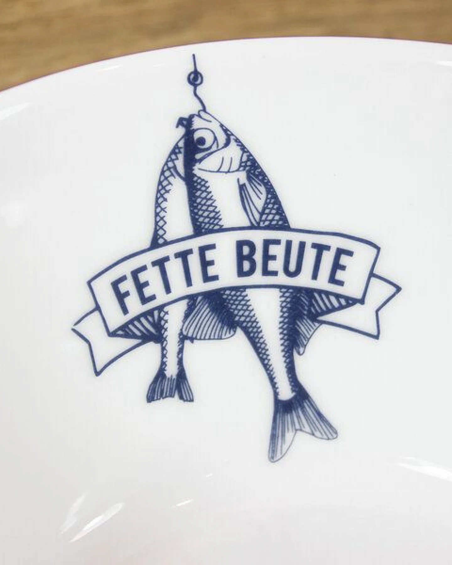 Bow & Hummingbird Porzellanschale Fette Beute – Ansicht 2