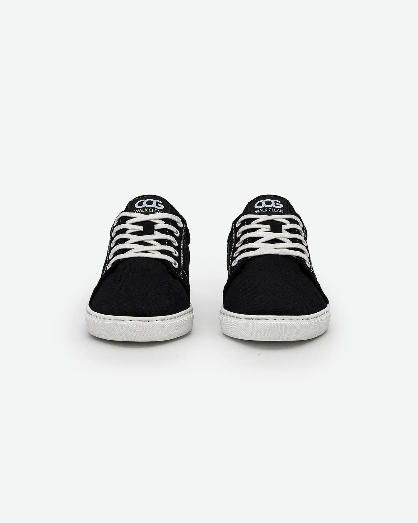 COG Herren vegan Sneaker Gaia Schwarz Und Weiß – Ansicht 2