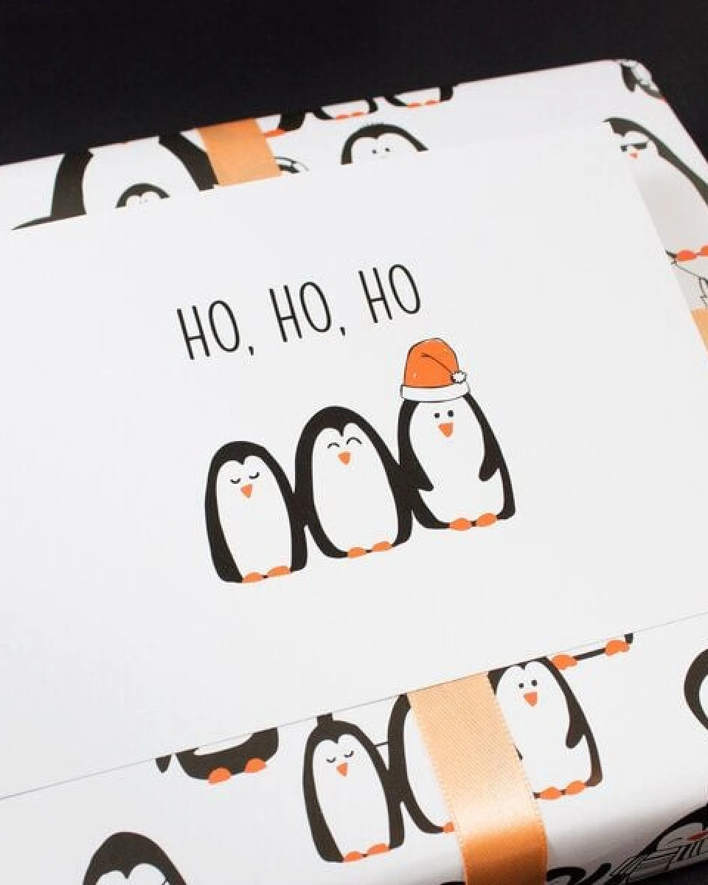 Bow & Hummingbird Postkarte "Ho, ho, ho" – Ansicht 3