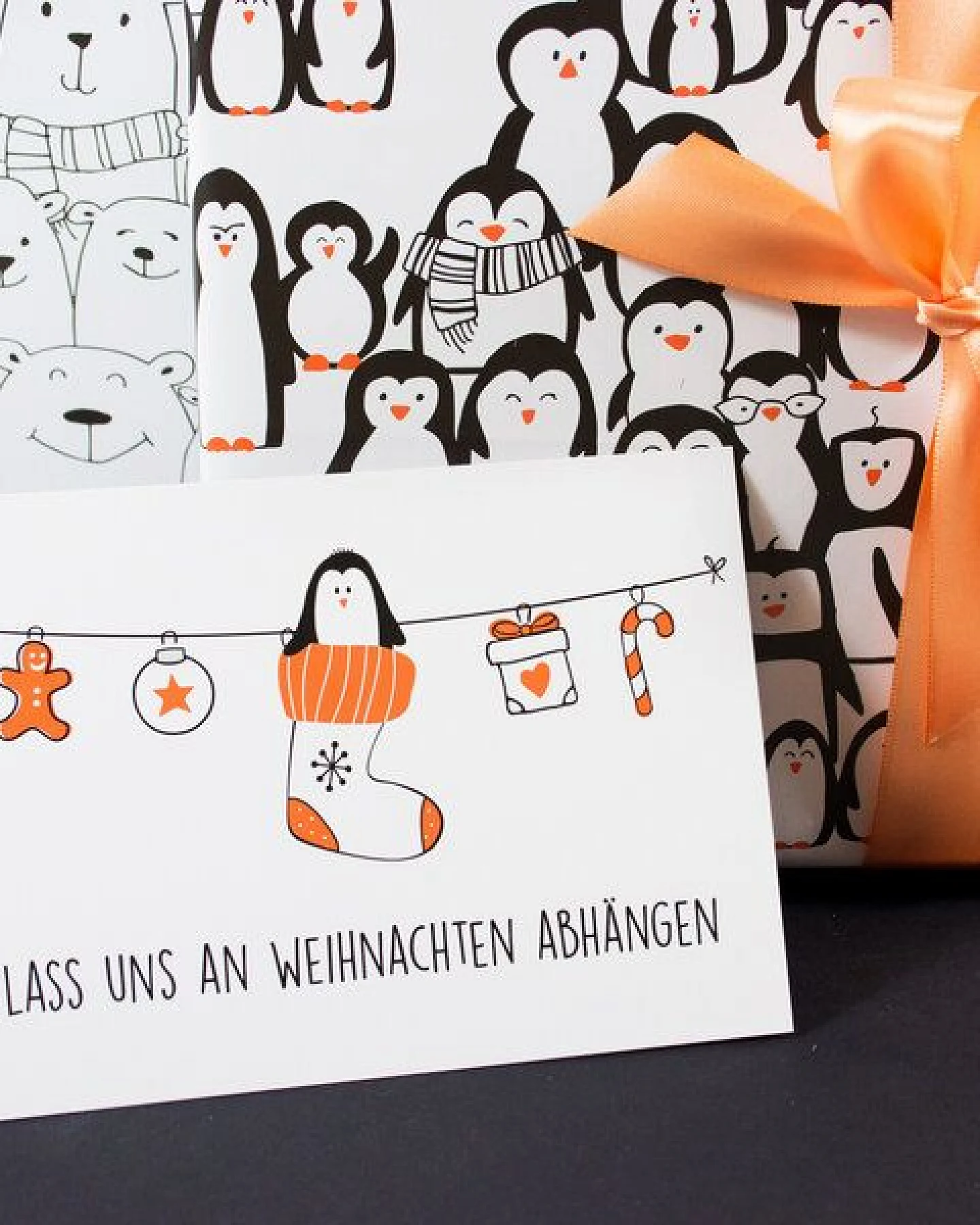 Bow & Hummingbird Postkarte "Lass uns abhängen" – Ansicht 3