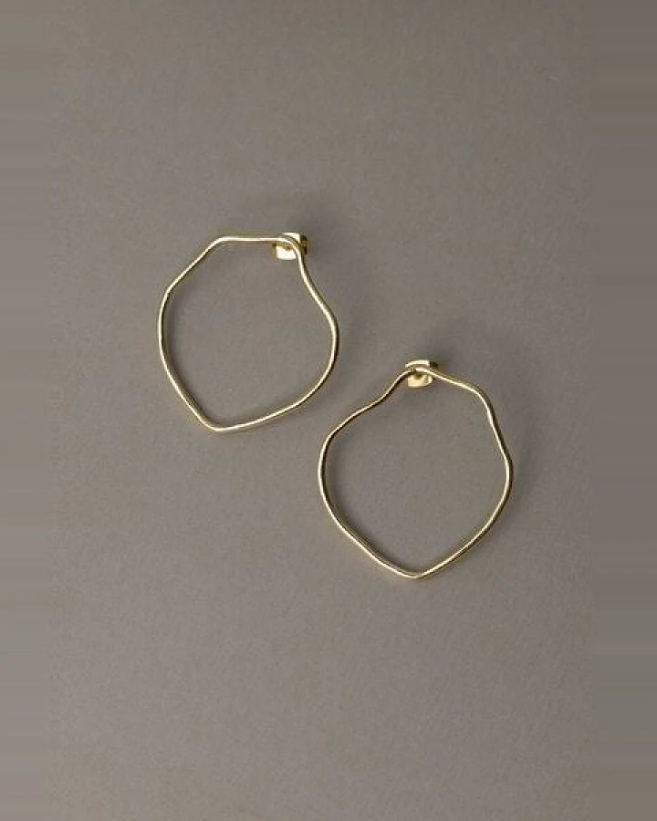 Jyoti - Fair Works Ohrstecker Jaivik Messing/ Silber