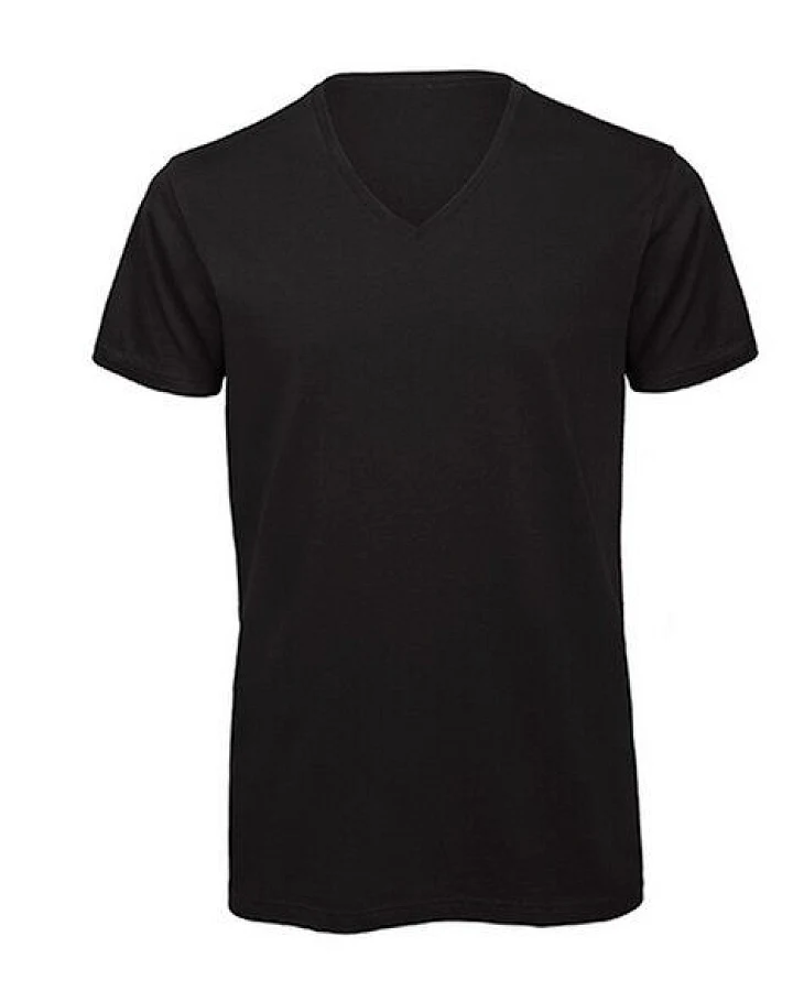 B&C Collection Inspire T-Shirt Herren V-Ausschnitt 140 gr /m² bis Größe 3XL
