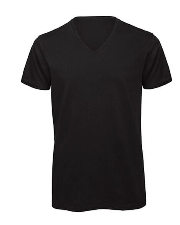 B&C Collection Inspire T-Shirt Herren V-Ausschnitt 140 gr /m² bis Größe 3XL
