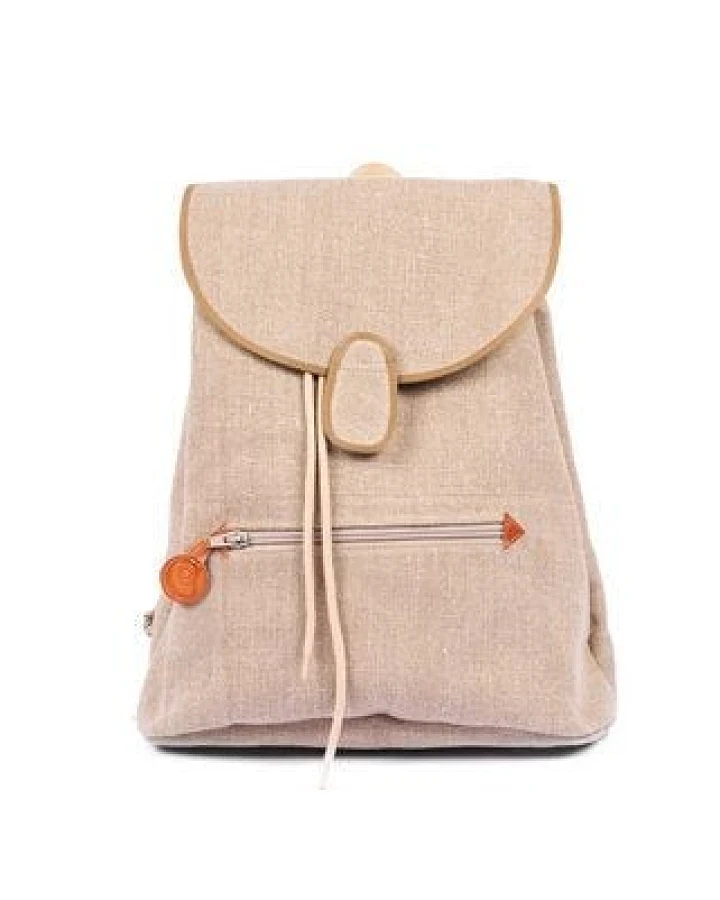 Risorse Future Hanf-Rucksack Beige