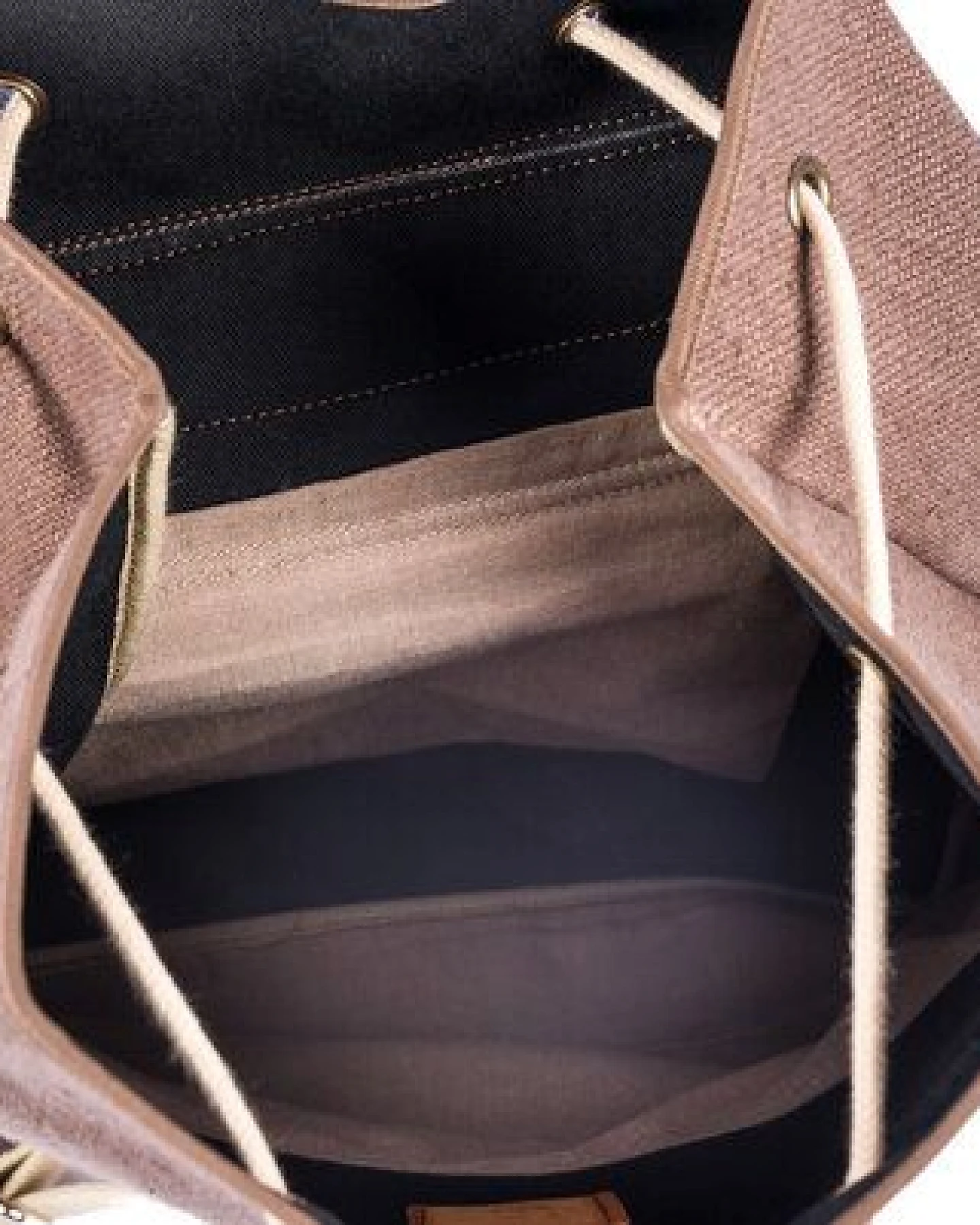 Risorse Future Hanf-Rucksack Haselnussbraun – Ansicht 3