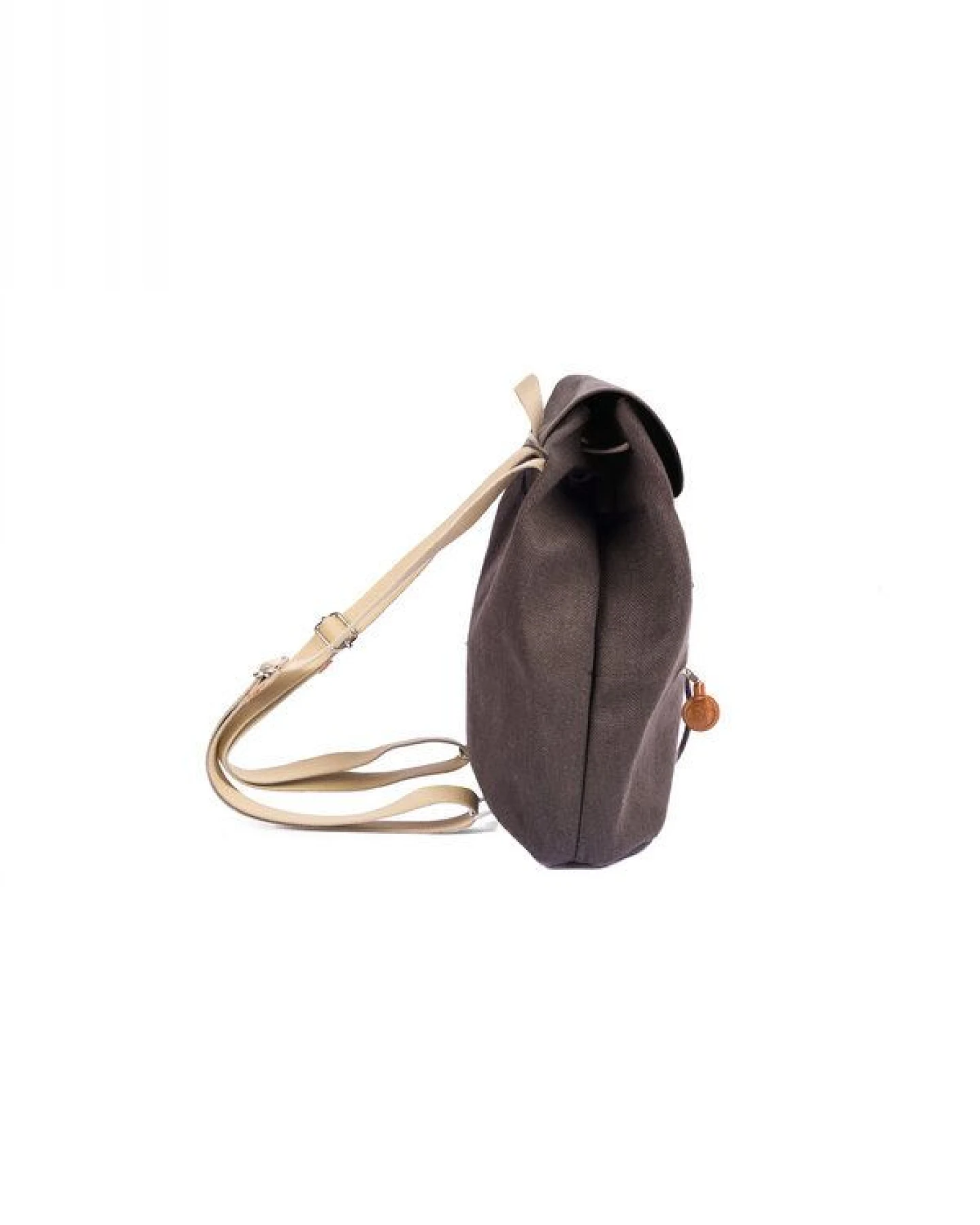 Risorse Future Hanf-Rucksack Dunkelbraun – Ansicht 2