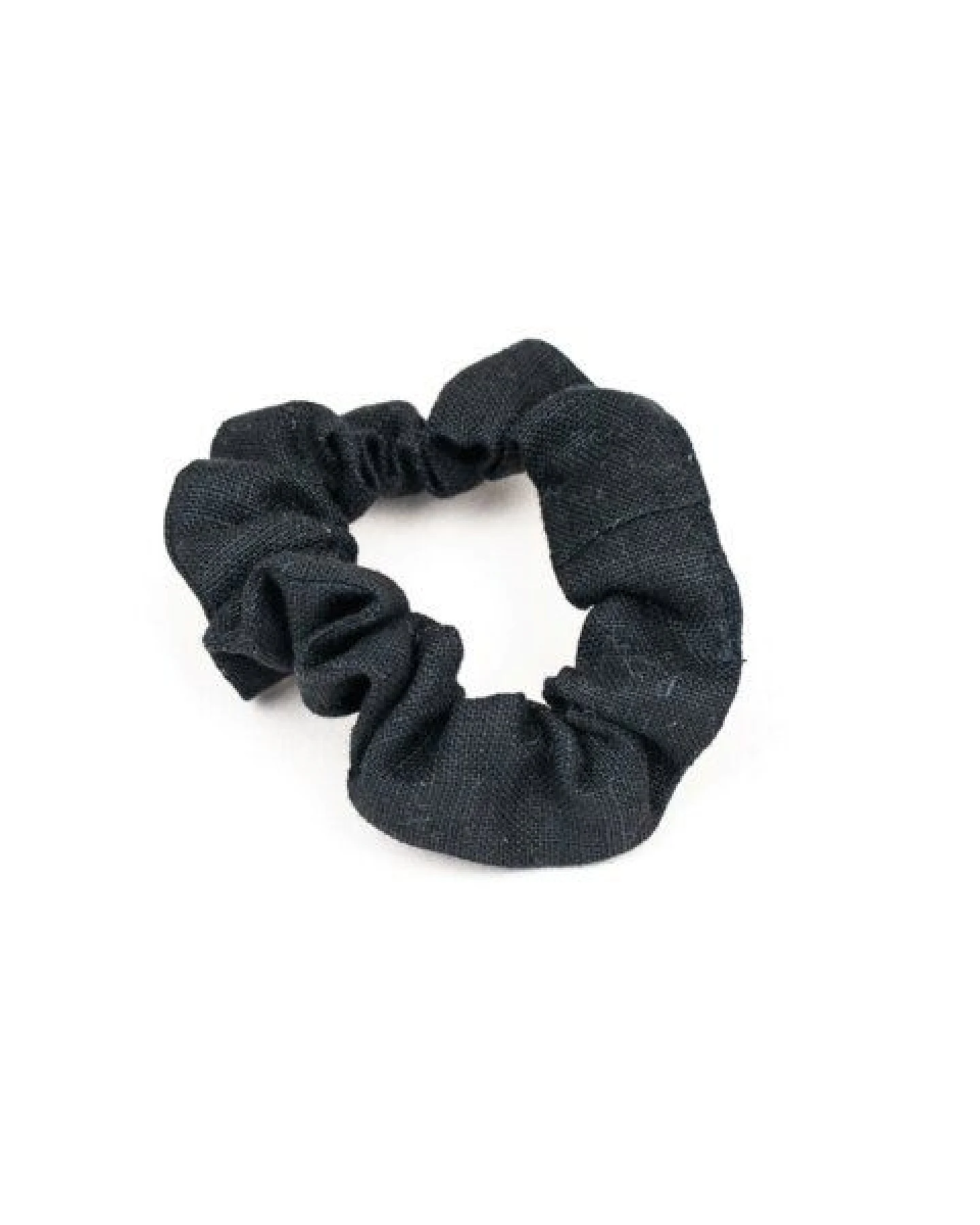 obumi Haargummi - Scrunchie aus Leinen in vielen Farben – Ansicht 2