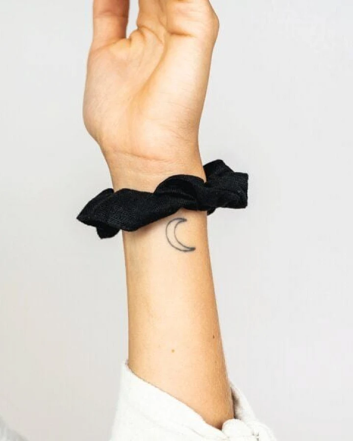 obumi Haargummi - Scrunchie aus Leinen in vielen Farben