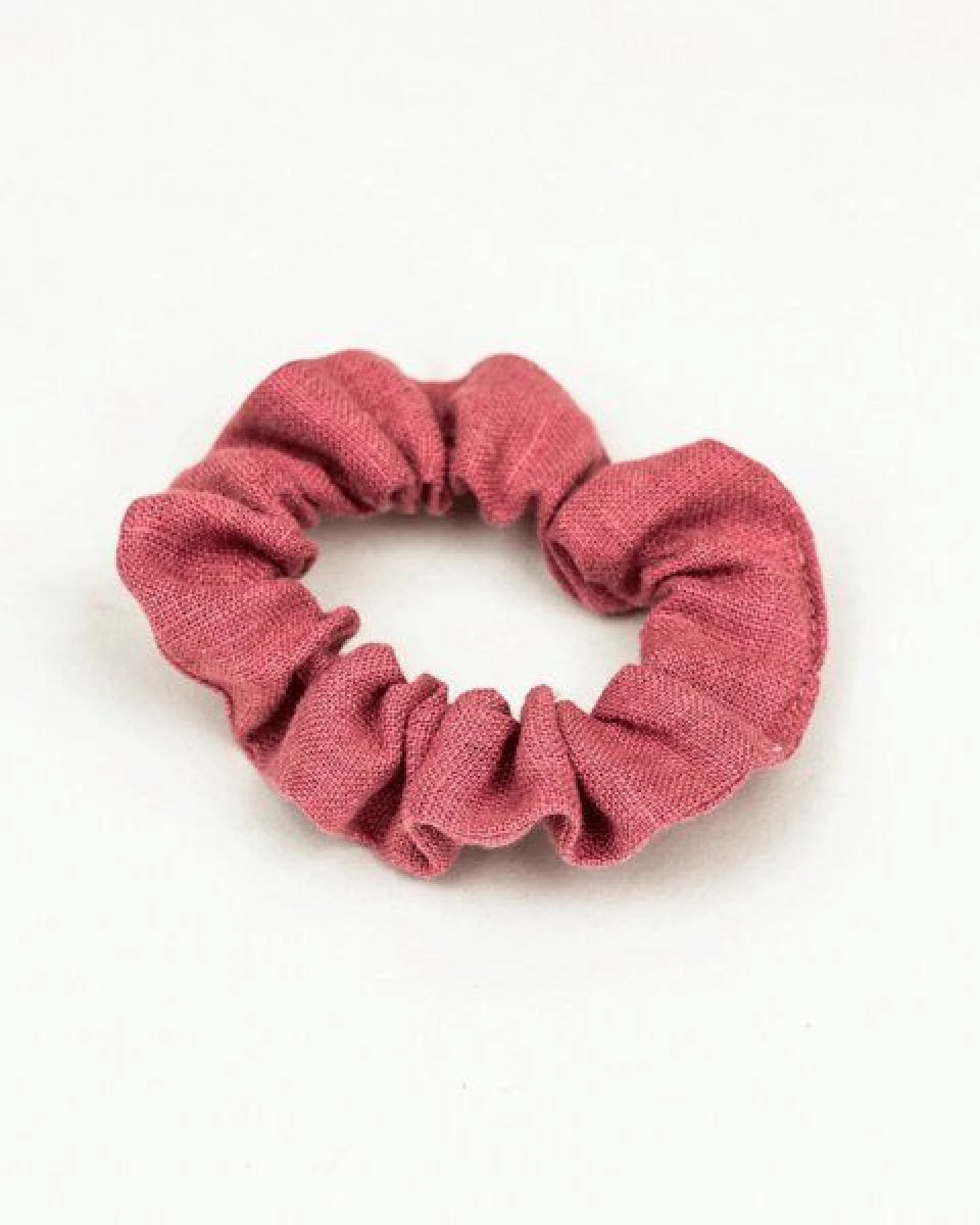 obumi Haargummi - Scrunchie aus Leinen in vielen Farben – Ansicht 2