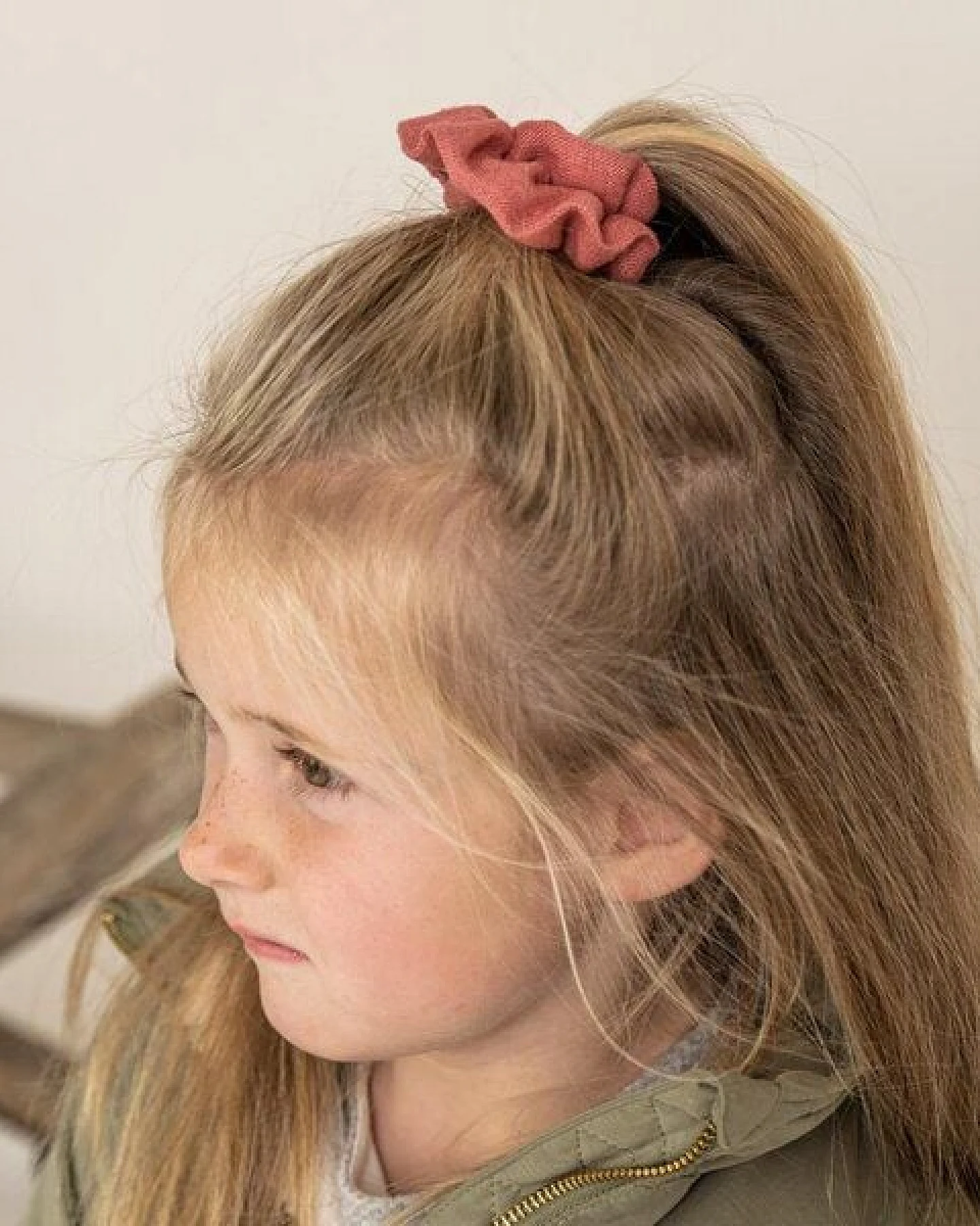 obumi Haargummi - Scrunchie aus Leinen in vielen Farben – Ansicht 4