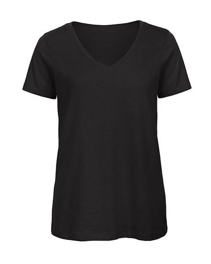 B&C Collection Inspire V-Ausschnitt T-Shirt Damen 140 gr /m² bis Größe 2XL