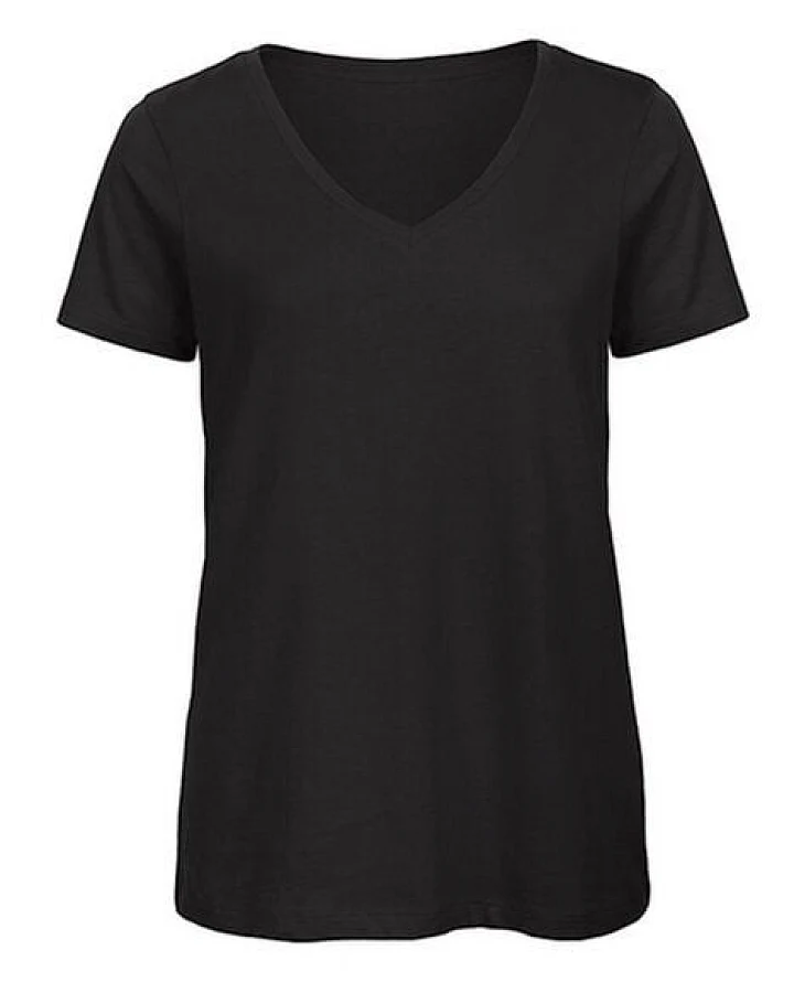 B&C Collection Inspire V-Ausschnitt T-Shirt Damen 140 gr /m² bis Größe 2XL