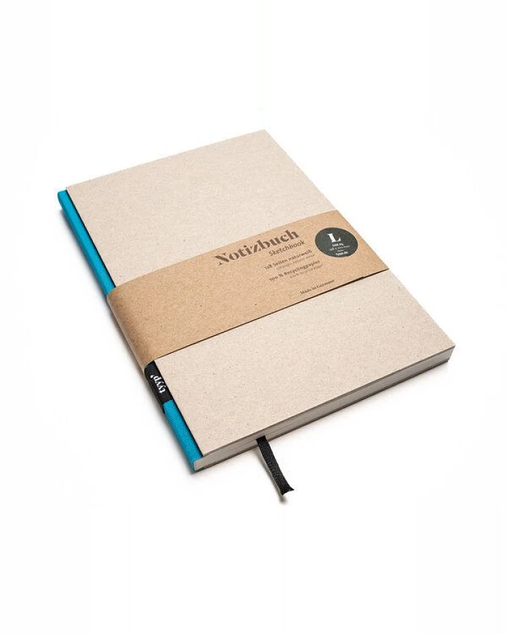 tyyp Notizbuch A5 – 100% Recyclingpapier – handmade in Germany – BerlinBook