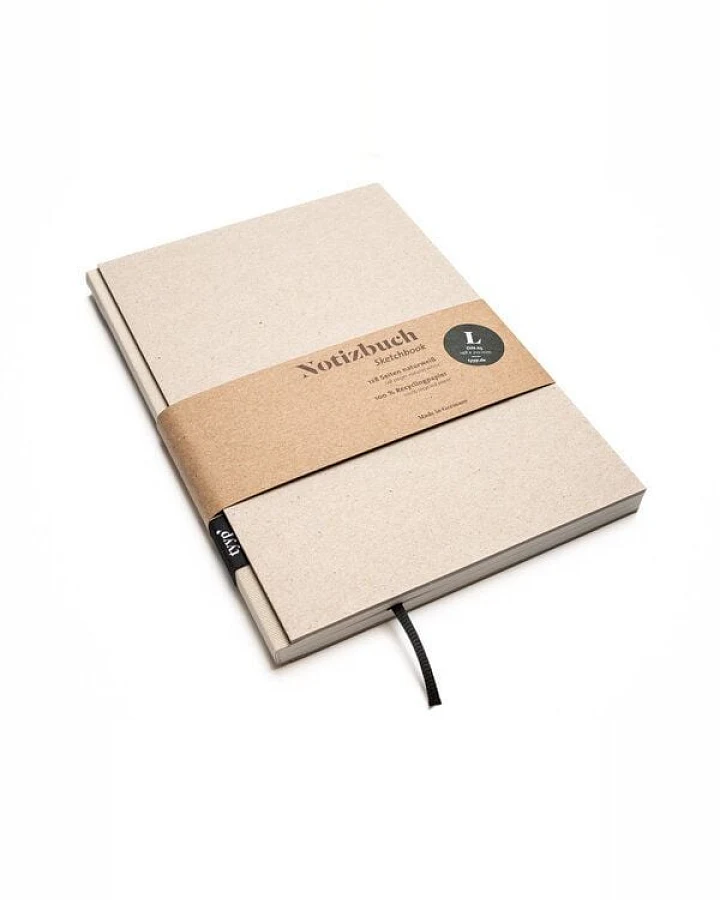 tyyp Notizbuch A5 – 100% Recyclingpapier – handmade in Germany – BerlinBook