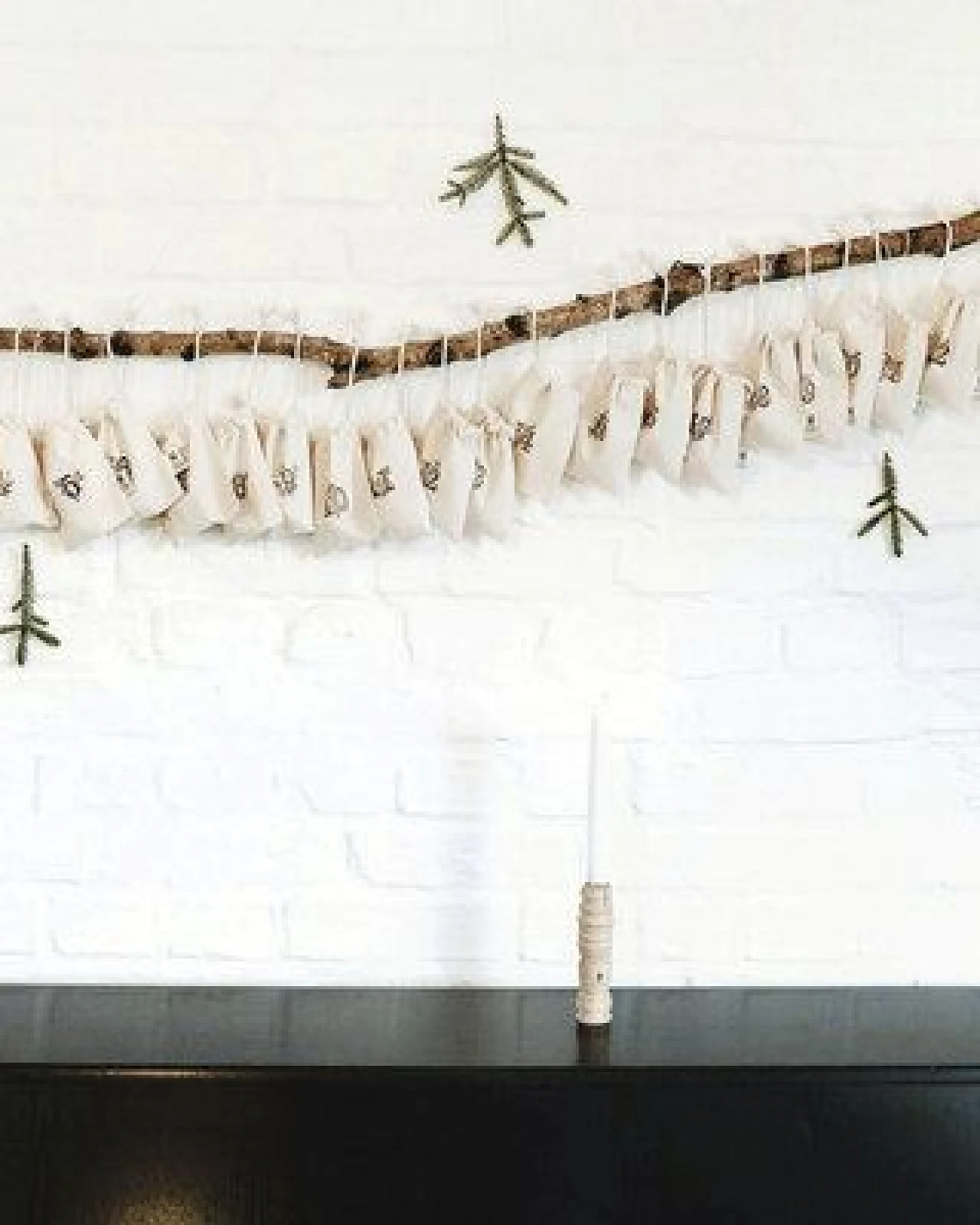 STUDIO KARAMELO Adventskalender mit 24 Baumwollsäckchen – Ansicht 3