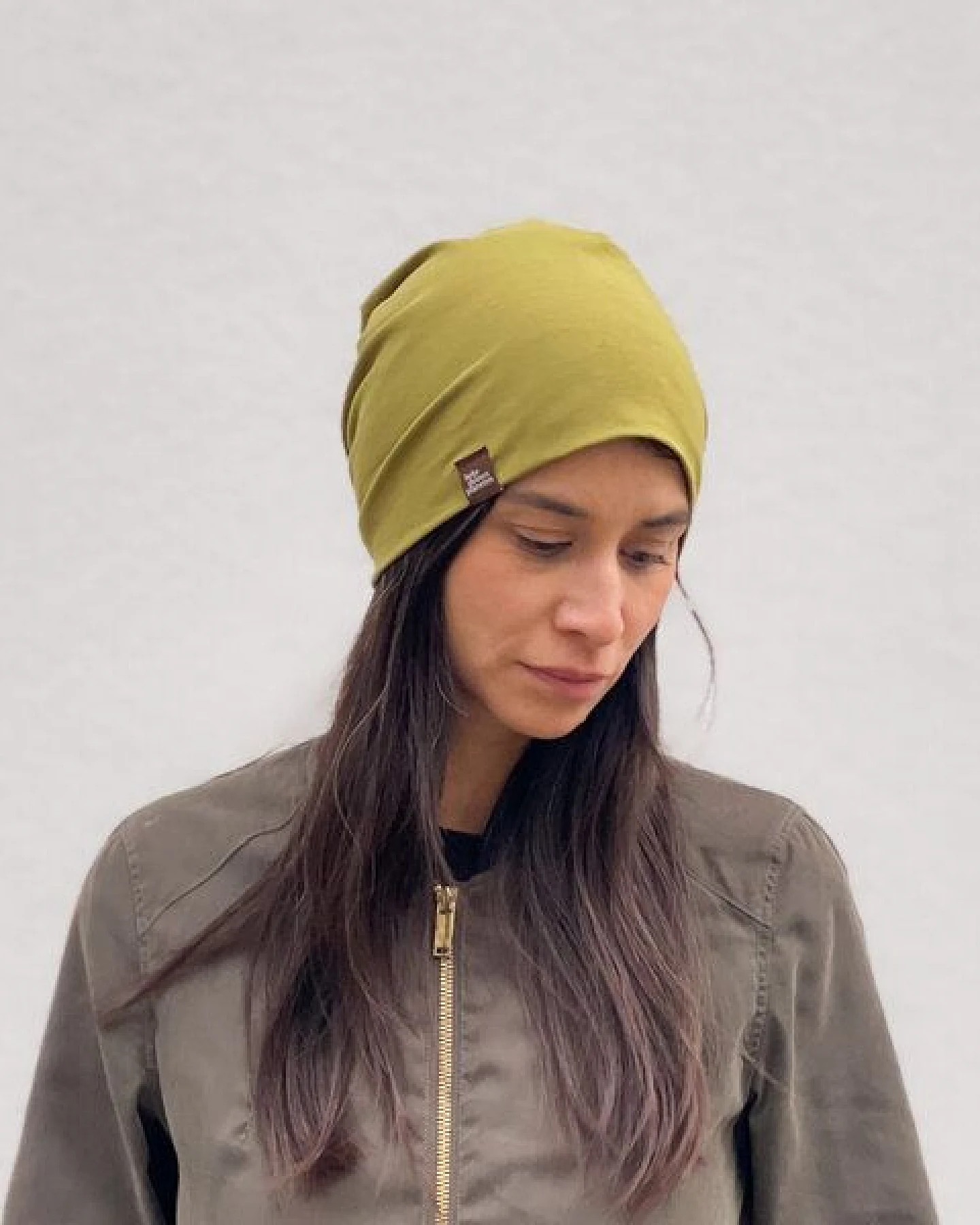 Liebe Deinen Planeten Bio Beanie in 3 Größen Herren & Damen in vielen Farben bequeme Jersey Mütze aus Bio Baumwollmix – Ansicht 2