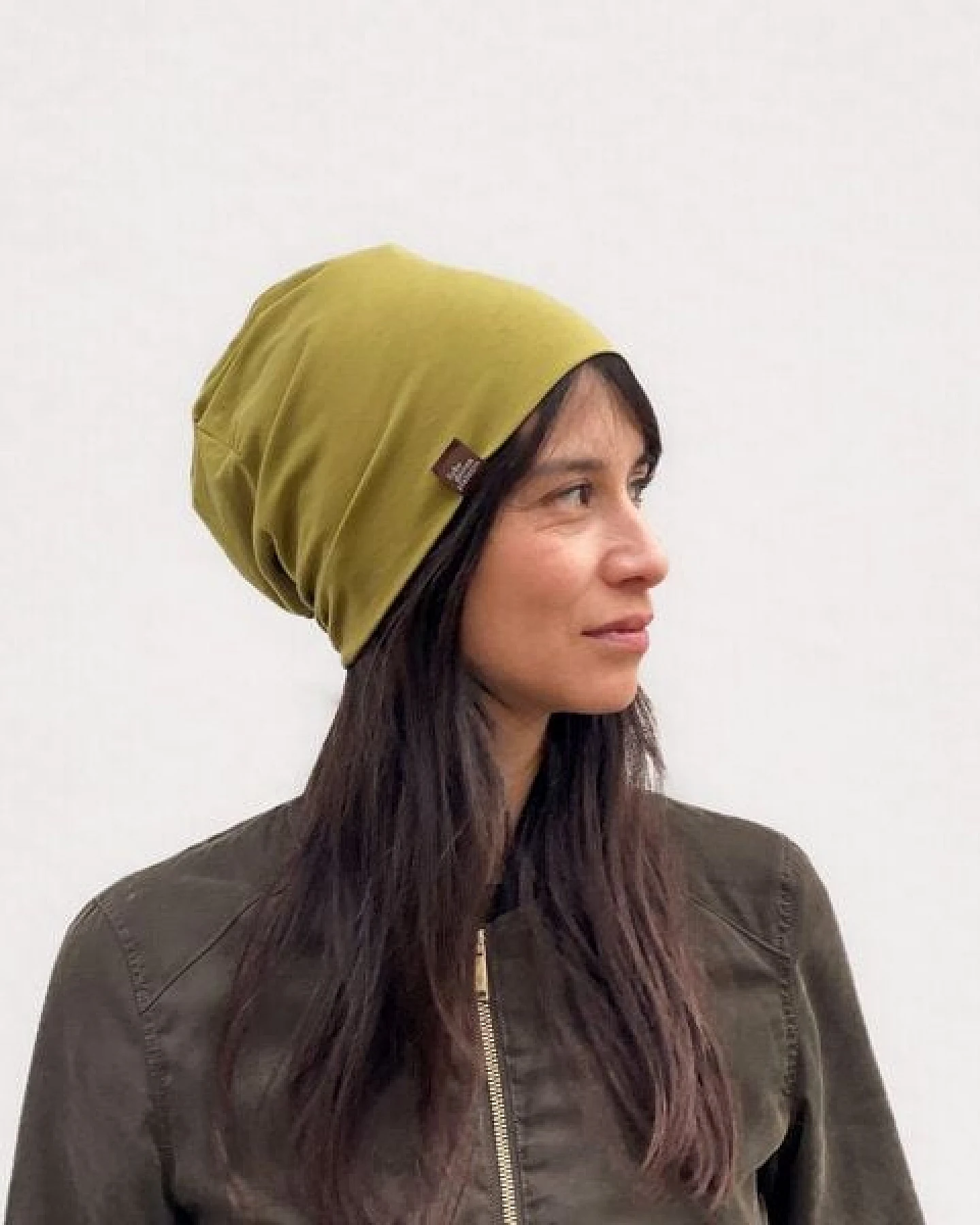 Liebe Deinen Planeten Bio Beanie in 3 Größen Herren & Damen in vielen Farben bequeme Jersey Mütze aus Bio Baumwollmix – Ansicht 3