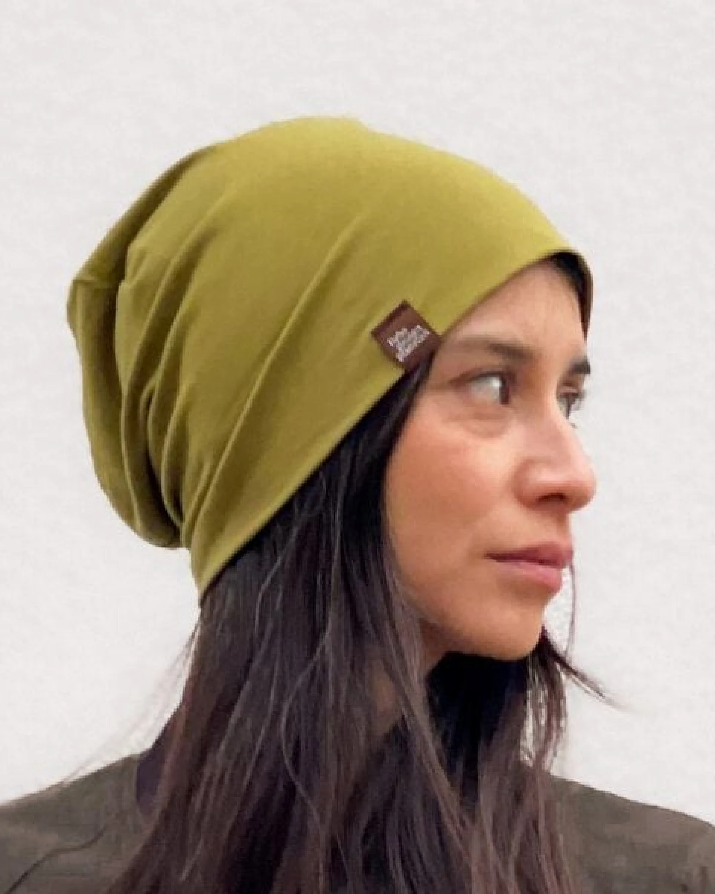 Liebe Deinen Planeten Bio Beanie in 3 Größen Herren & Damen in vielen Farben bequeme Jersey Mütze aus Bio Baumwollmix – Ansicht 3