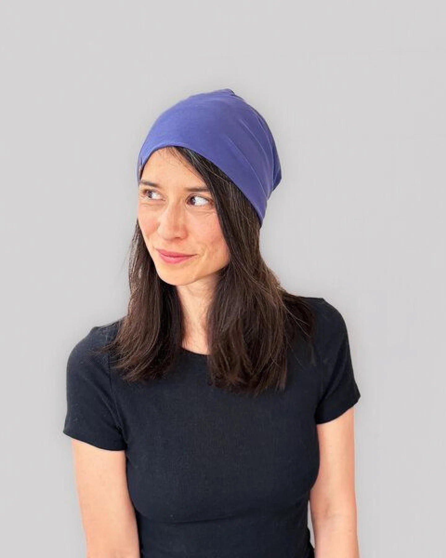 Liebe Deinen Planeten Bio Beanie in 3 Größen Herren & Damen in vielen Farben bequeme Jersey Mütze aus Bio Baumwollmix – Ansicht 3