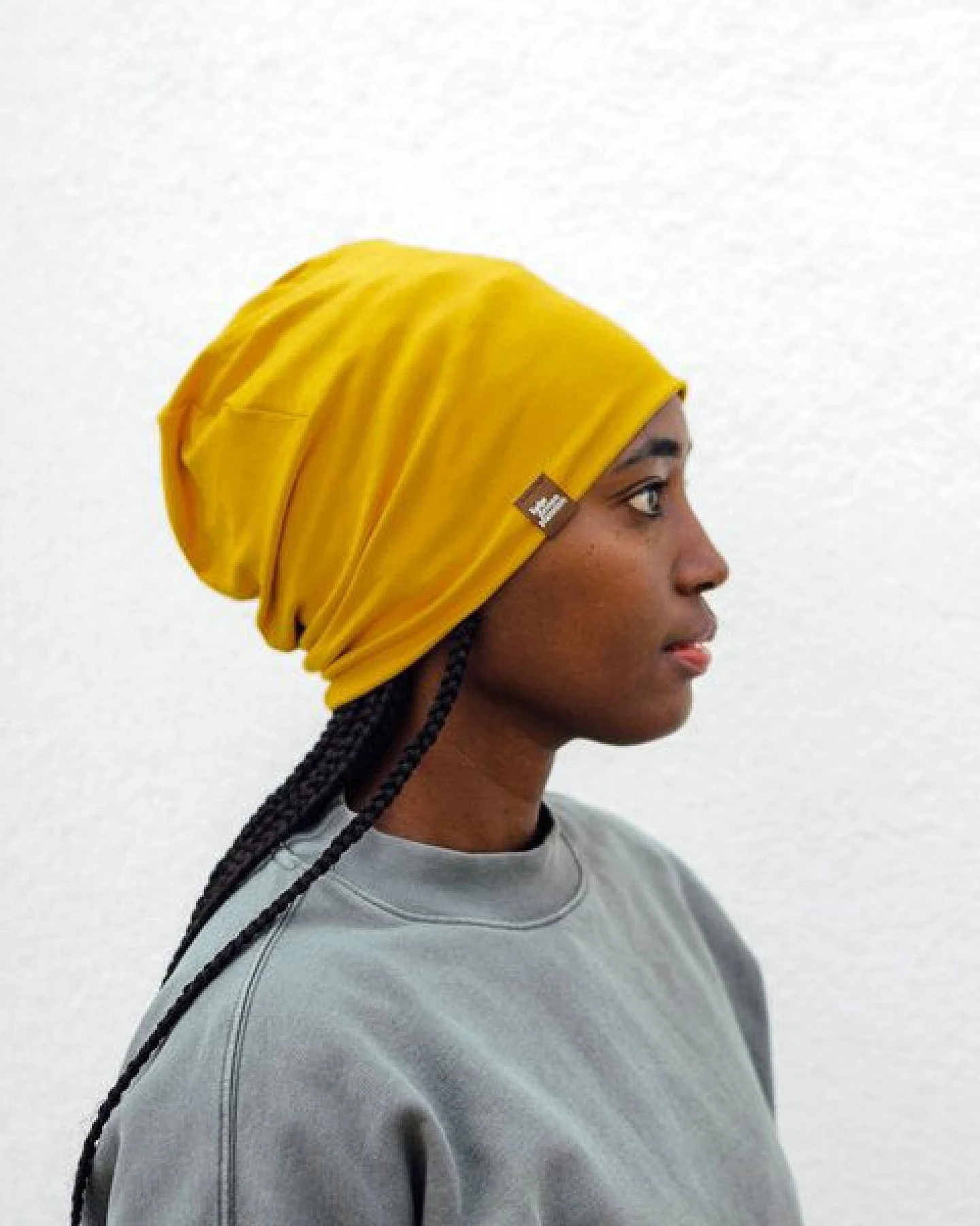 Liebe Deinen Planeten Bio Beanie in 3 Größen Herren & Damen in vielen Farben bequeme Jersey Mütze aus Bio Baumwollmix – Ansicht 2