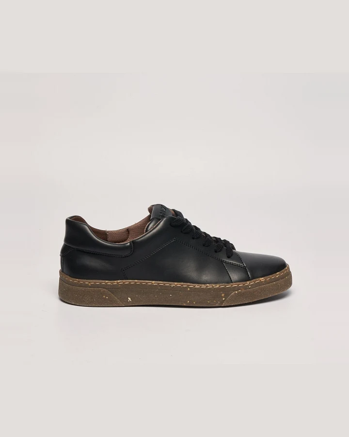 AGAZI Herren vegan Sneaker Jacob Schwarz