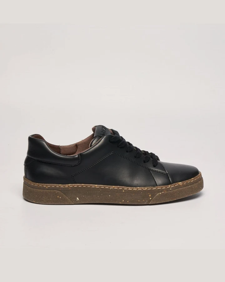 AGAZI Herren vegan Sneaker Jacob Schwarz